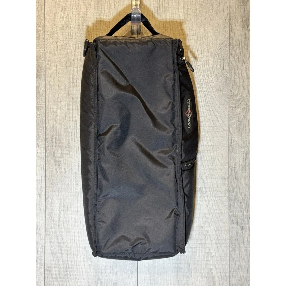 CaddyDaddy Golf Beverage Beer Drink Can Insulated Cart Cooler Bag & Carry Strap
